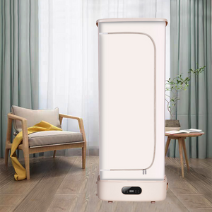 Mini secador de ropa eléctrico portátil, automático, temporizador inteligente, secador de ropa con calefacción, estante colgante de 2 capas, secadora de ropa YUEKON