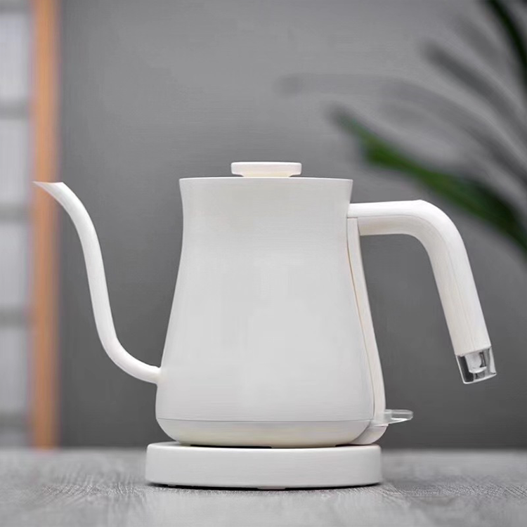 Electrodomésticos portátiles 0.7L 1350W calentamiento rápido verter sobre cafetera tetera cuello de cisne cafetera para preparar café té