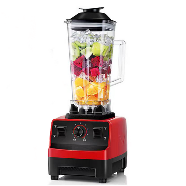 Licuadora de hielo comercial Licuadora eléctrica de 1800W, licuadora potente y de alta velocidad con Motor de 2 litros para aplicaciones de cocina