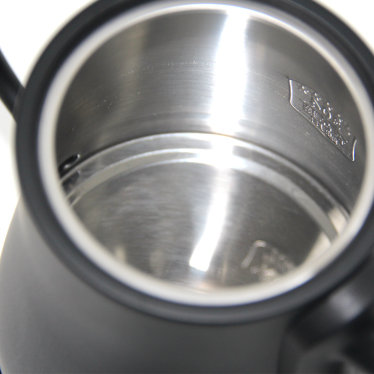 Cafetera de acero inoxidable de 1l y 1500w, tetera con Control de temperatura y cuello de cisne, hervidores eléctricos inalámbricos para verter café