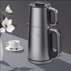 Tetera eléctrica de acero inoxidable de alta calidad, tetera turca con mango, Control de pantalla táctil, juego de tetera eléctrica Samovar
