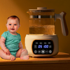 Hervidor de té caliente de alta calidad, 1,3l, termostato, modulador, fórmula, calentador de leche, Hervidor eléctrico de vidrio