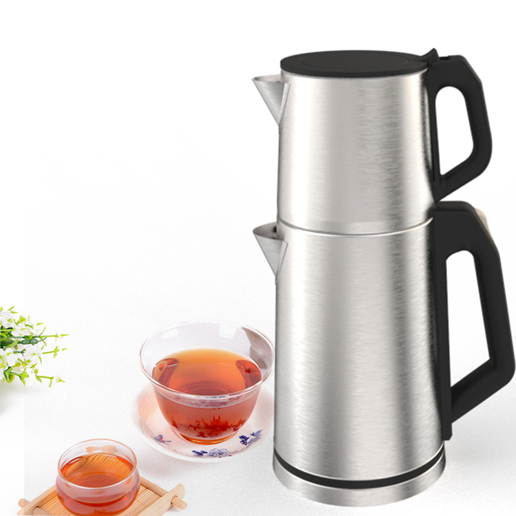  Hervidor eléctrico inteligente de cocina, tetera eléctrica Samovar de 2,0l con juego de bandeja de Control de temperatura