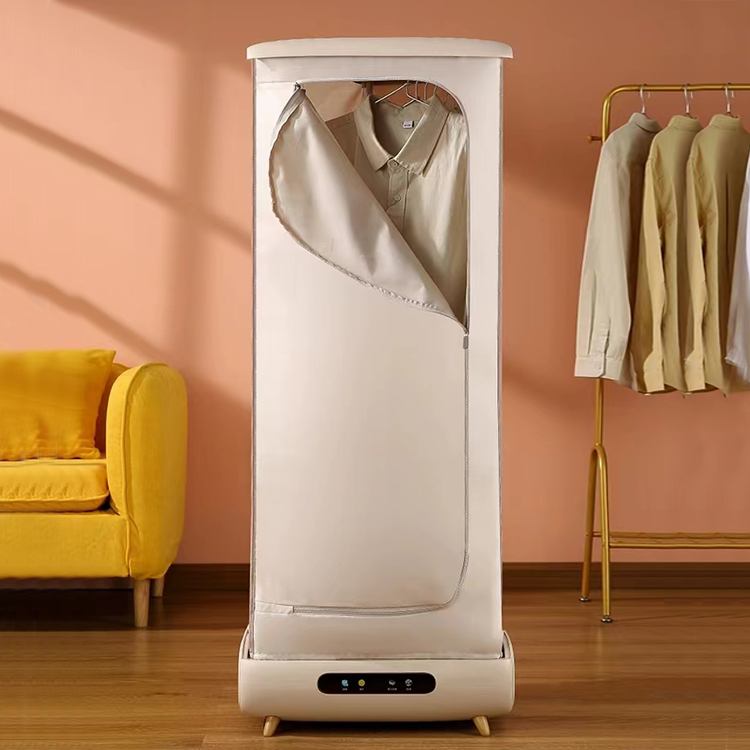 Secador de ropa plegable portátil automático, máquina secadora de ropa con ciclo de flujo de calor de 360 ​​° para el hogar